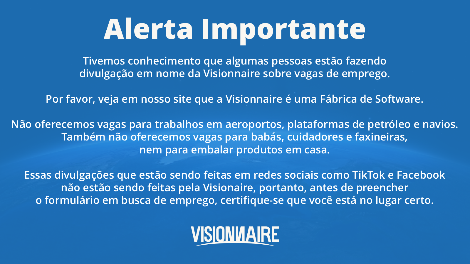 Aviso Visionnaire