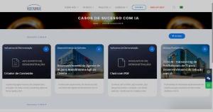 A Visionnaire Agora tem uma Área com Aplicativos de Demonstração de IA - Visionnaire | Fábrica de IA | Fábrica de Software
