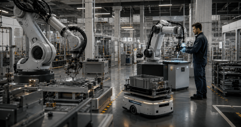 Visionnaire - Blog - Robótica A Era da IA Robótica: quando a Inteligência Artificial ganha Corpo na Indústria