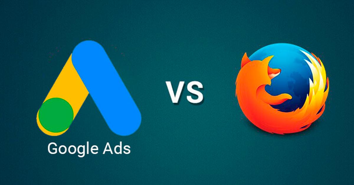 Google ADS vc Firefox