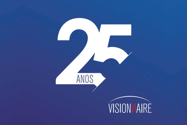 A Visionnaire est fazendo 25 Anos! - Visionnaire | Fbrica de Software