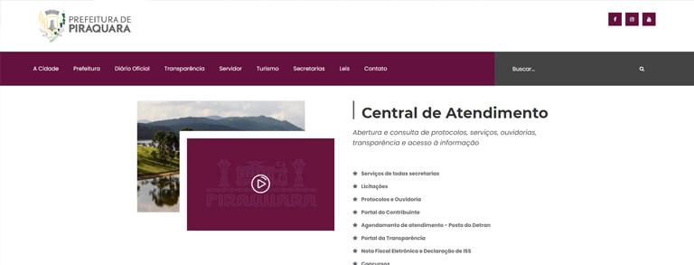 Visionnaire - Prefeitura de Piraquara - Portal de Internet