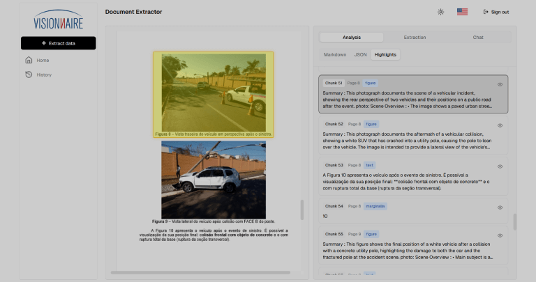 Visionnaire - Blog - Document Extractor Visionnaire's New AI-Powered Demo App understands the Context of PDF Files and extracts All Data
