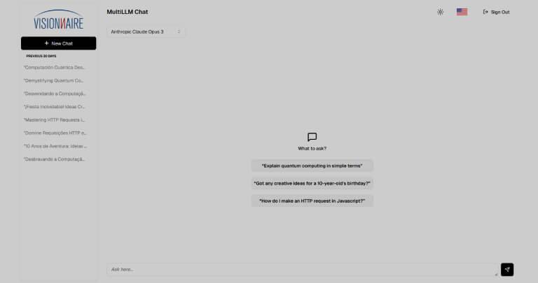 Visionnaire - Blog - MultiLLM Visionnaire's New Demo App Enables Conversations with Multiple AI Models