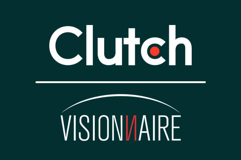 Visionnaire Honored to Receive First Review on Clutch! - Visionnaire | Software Factory