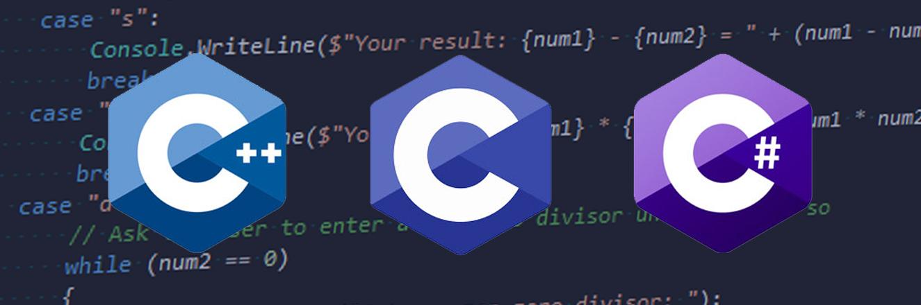 Visionnaire - 7 Programming Languages - C, C++ and C#