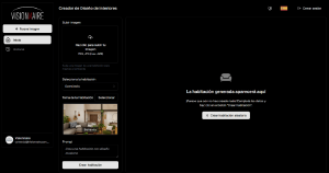 La nueva Demo App de Visionnaire genera modelos de habitaciones decoradas en segundos - Visionnaire | Fábrica de IA | Fábrica de Software