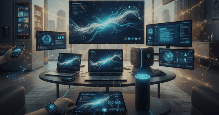 Visionnaire - Blog - Interfaz IA Cómo la Inteligencia Artificial se convertirá en la Interfaz para el Mundo