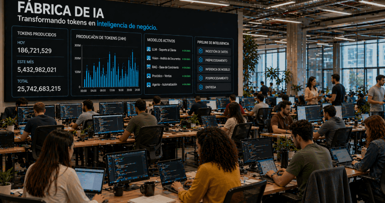 Fábrica de IA: cómo transformar Tokens en Inteligencia de Negocio