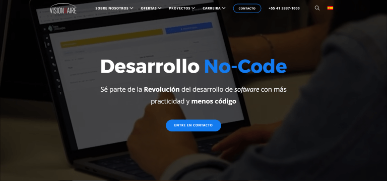 Visionnaire ahora ofrece Desarrollo No-Code - Visionnaire | Fbrica de Software